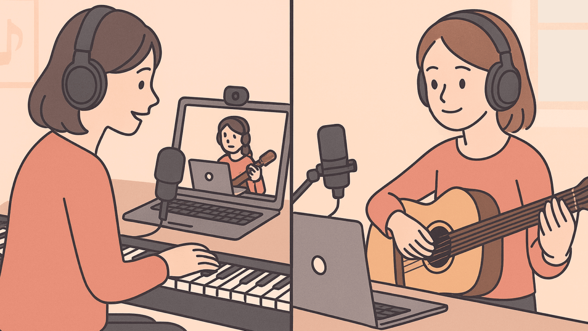 オンラインレッスン始めました